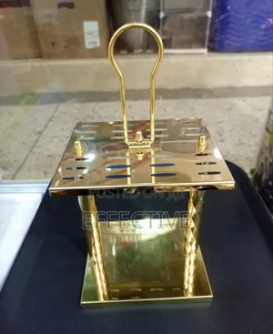 24pc Golden Cutlery Stand