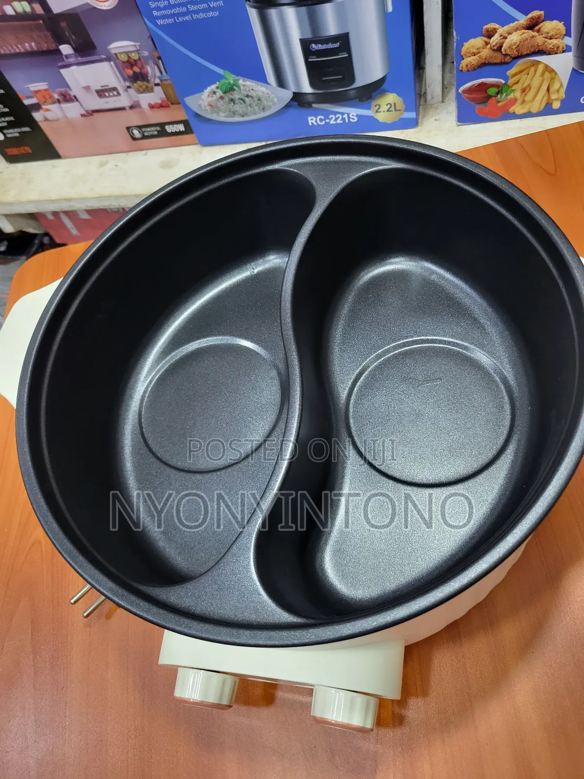 Startech Stainless Electric Multi-Cooker With Divider