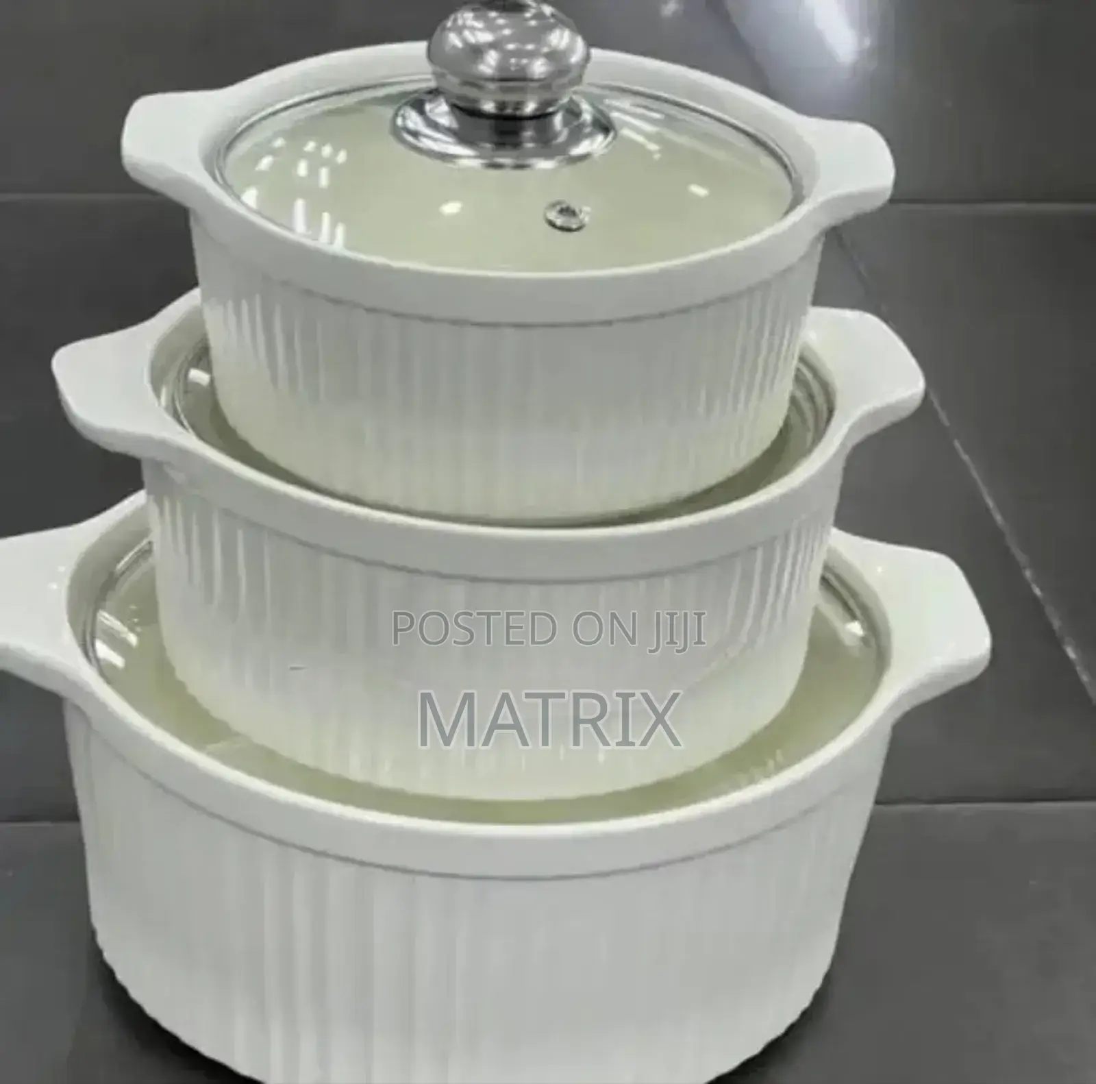 High Quality Ceramic Dishes Set ( 3 Pcs)