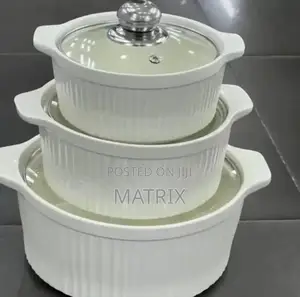 High Quality Ceramic Dishes Set ( 3 Pcs)