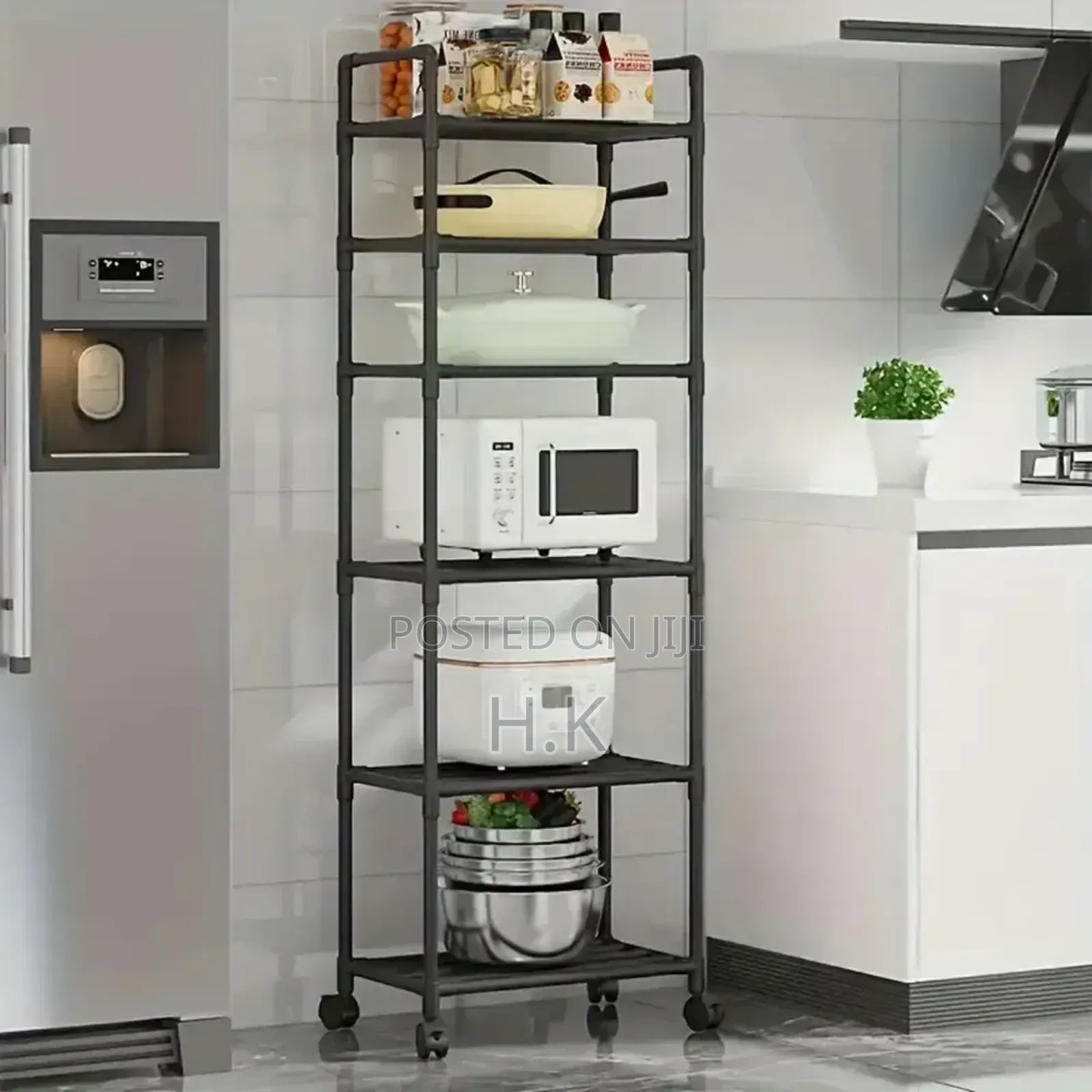 Multi-Tier Household Storage Cart