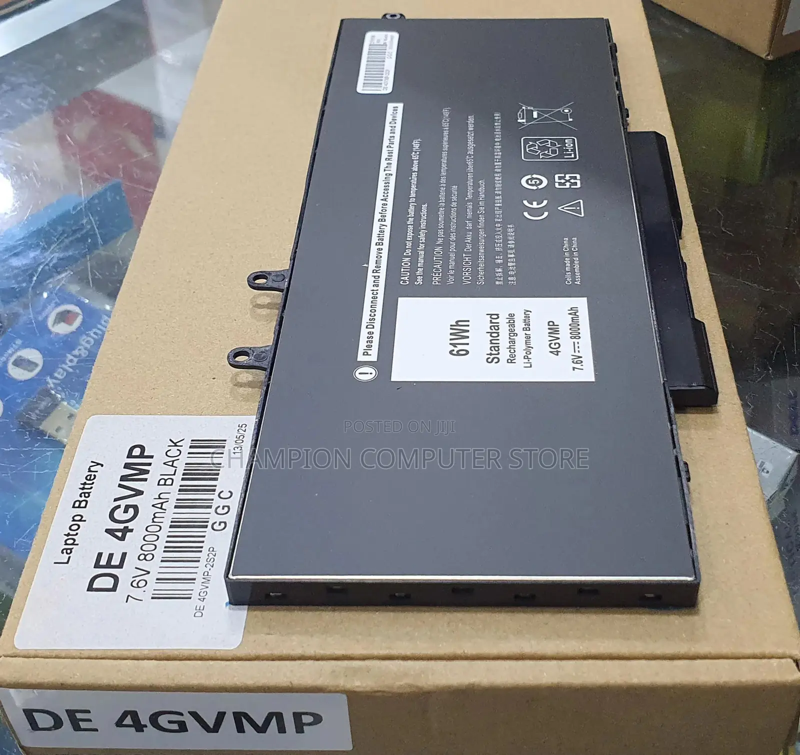 Dell 4gvmp for Latitude 5400/10 5500/10 5510 E5400 E5500