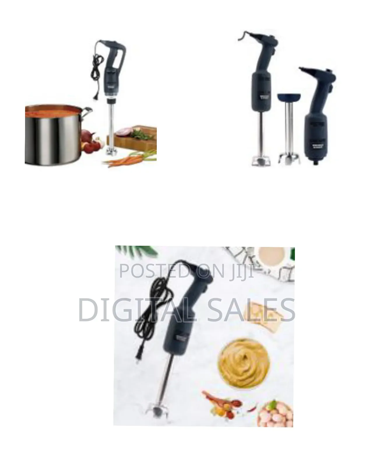 Heavy Duty Big Stix Immersion Blender Handheld Kitchen, Hand Blenders
