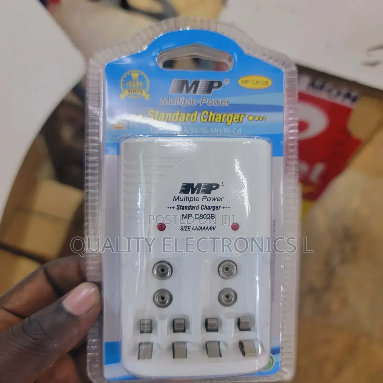 Mp Rechargeable Batteries Charger For Aa,Aaa, And 9v