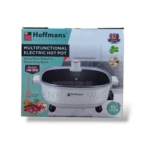 Hoffmans 6l Electric Hot Pot - Hm-3030, Multifunctional