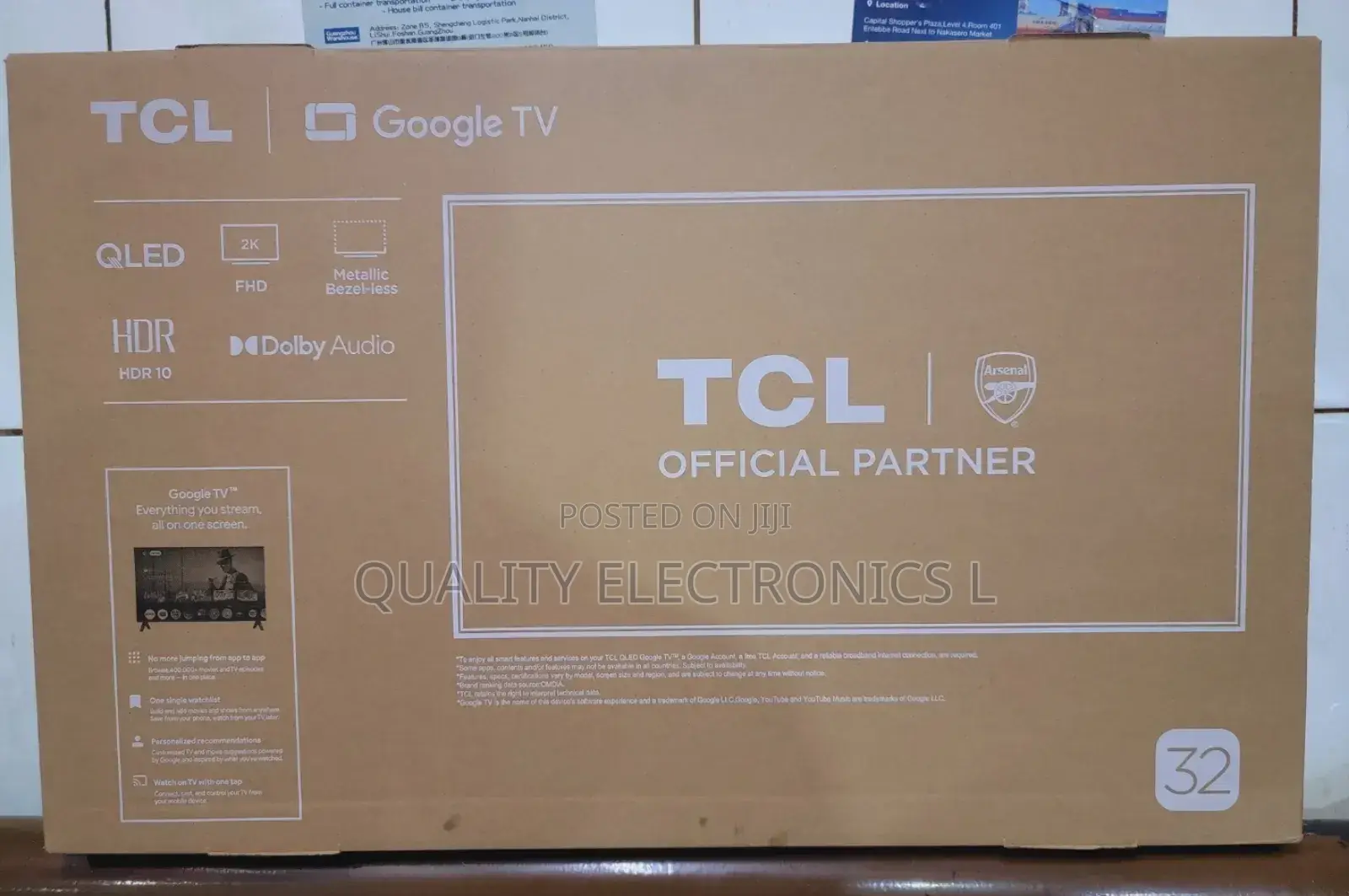 TCL 32 Android Google Tv
