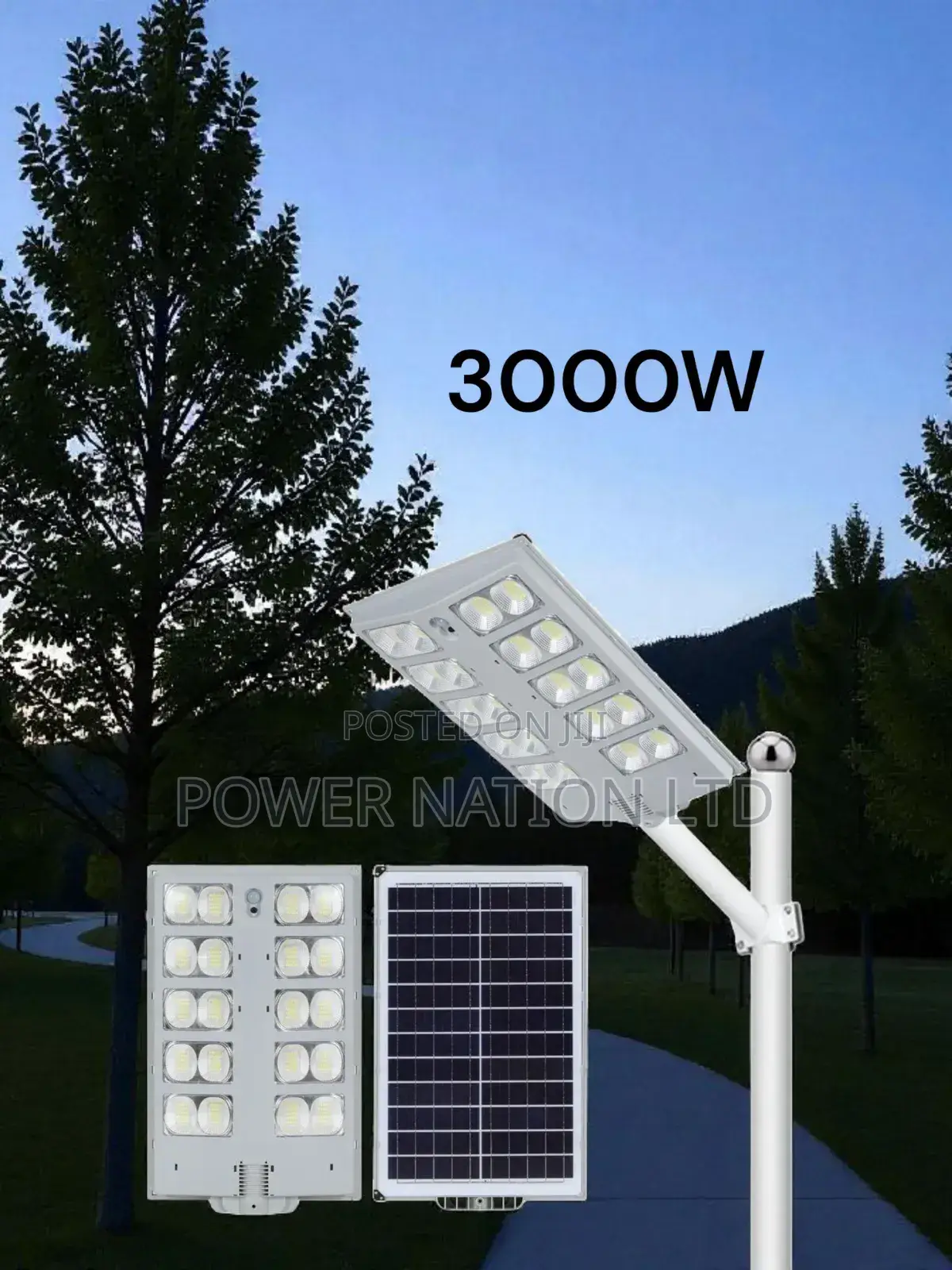3000w Solar Street Security Light Model 89060