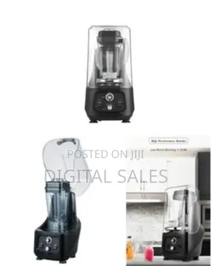 Commercial Ice Crusher Sound Proof Smoothie Blender