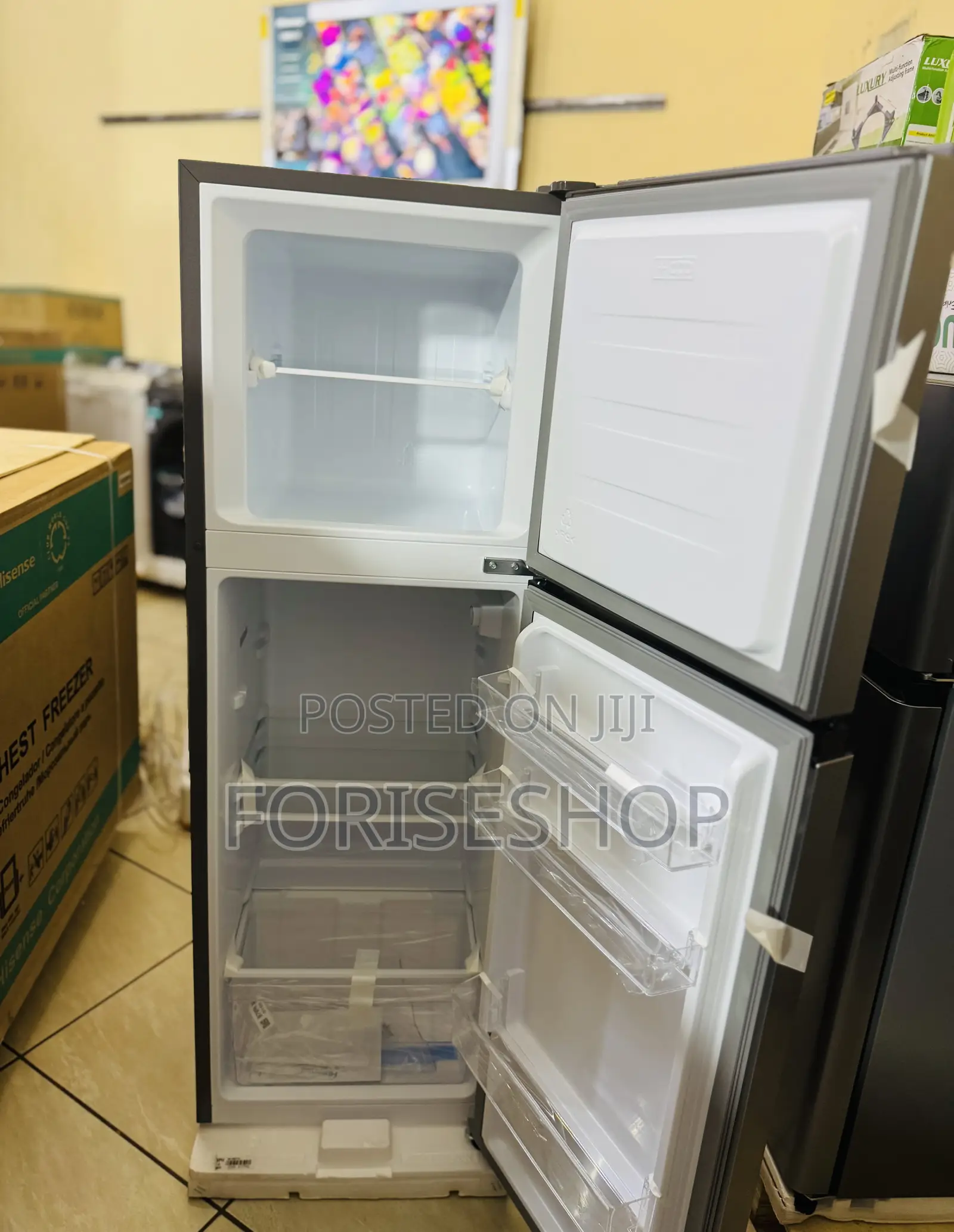 Hisense 200l Double Door Fridge 10yr Warranty