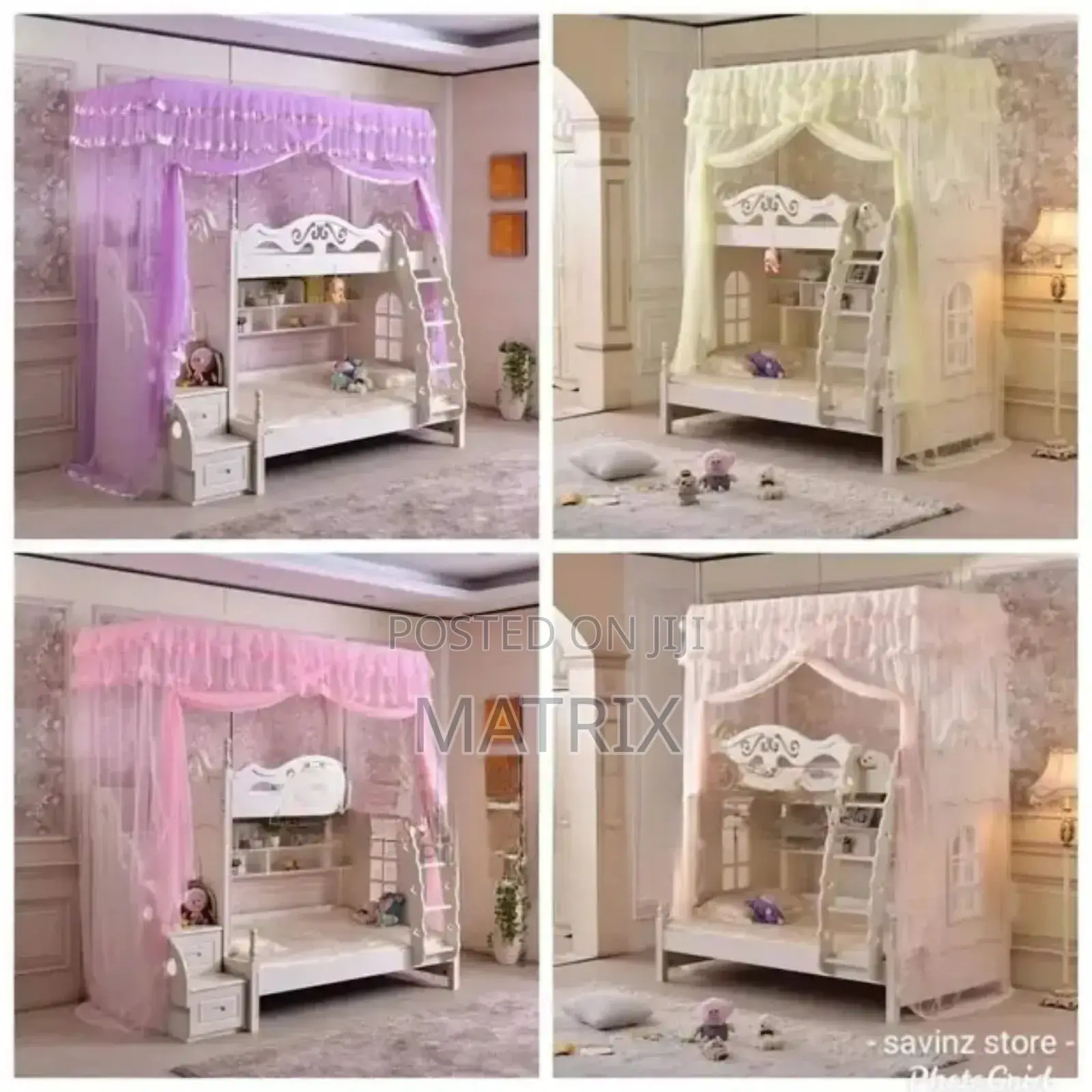Steel Frame Decka Bed Mosquito Net