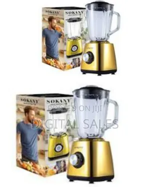 Sokany 2 in 1 Coffee Grinder and 1.5l Glass Jar Blender 500w