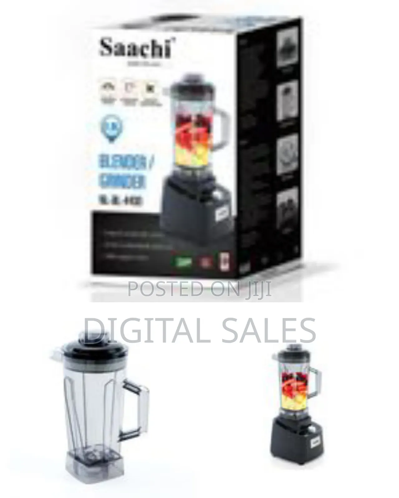 Saachi 2 Litre 3 Speed Fresh Juice Blender Machine Vegetable Juice