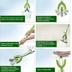 Butterfly Mop Hands Free Mop