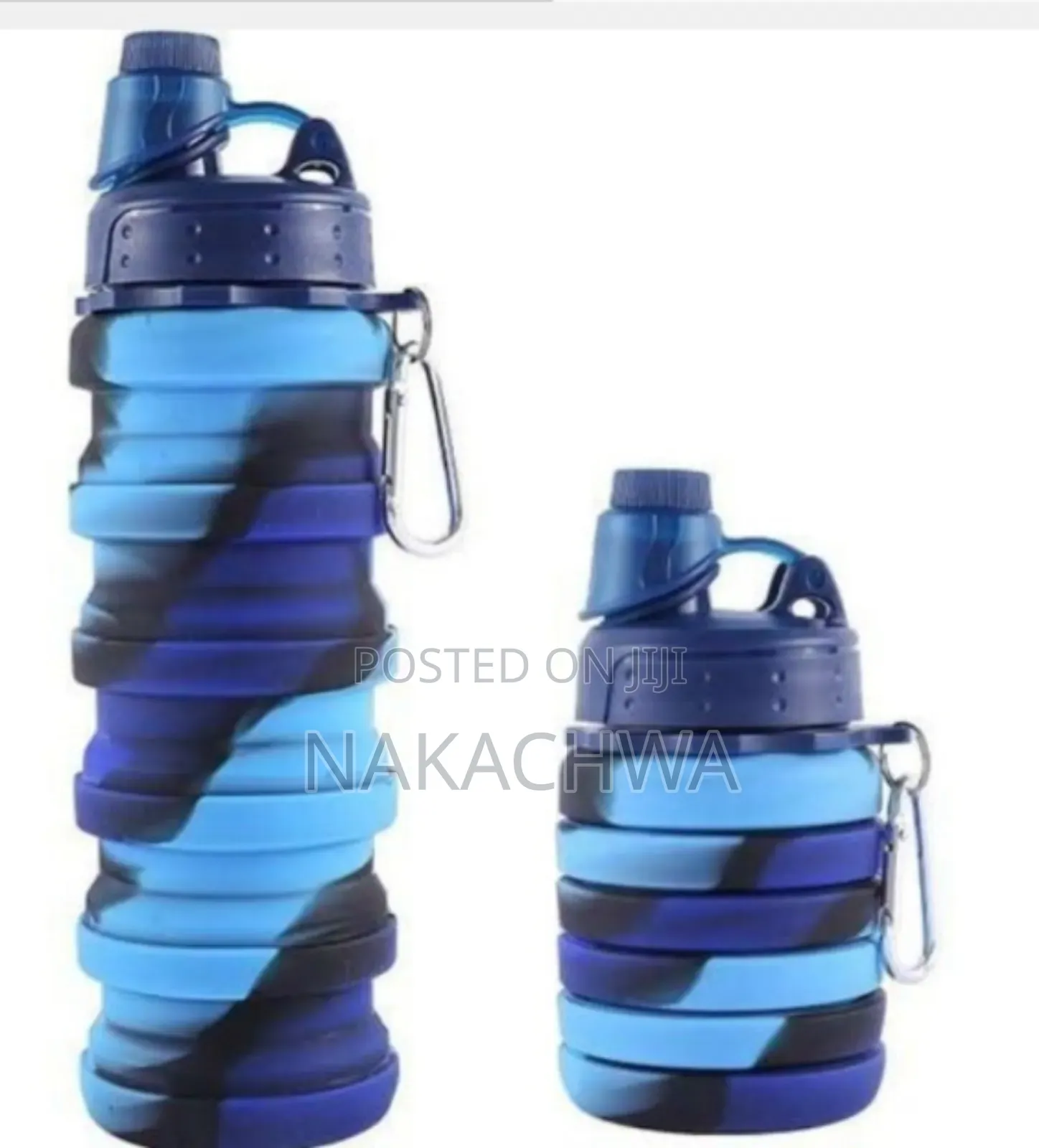 Collapsible Silicone Water Bottle