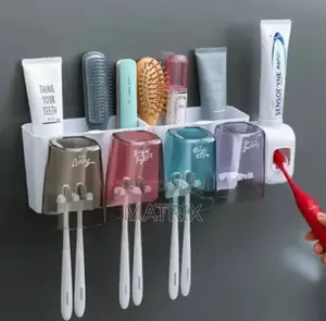 Toothbrush Holder Multifunction Toothpaste Holder