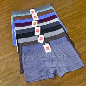 Men's Underwear Briefs Modal Crotch Fat Guy Extended Boxer Shorts