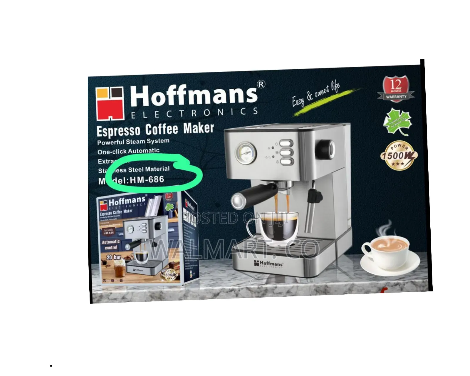 Hoffmans Expresso Coffee Machine