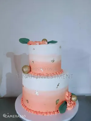 2 Tier Designed Cakes