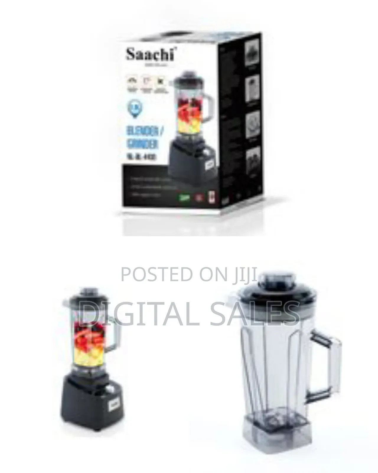 Saachi 2 Litre 3 Speed Fresh Juice Blender Machine Vegetable Juicer
