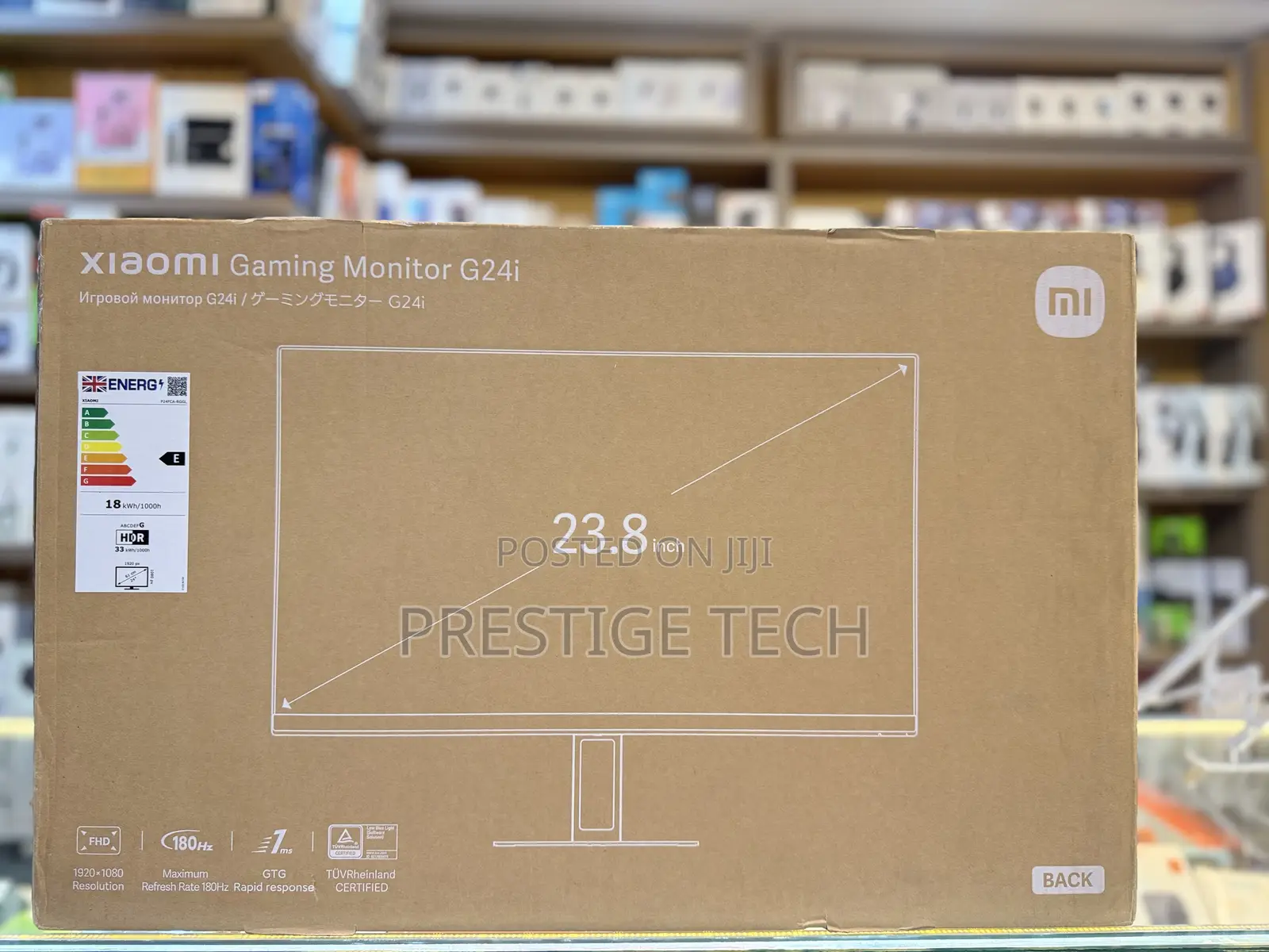 Xiaomi Mi Gaming Monitor G24i 24inch 180hz, 1ms Response, Fhd