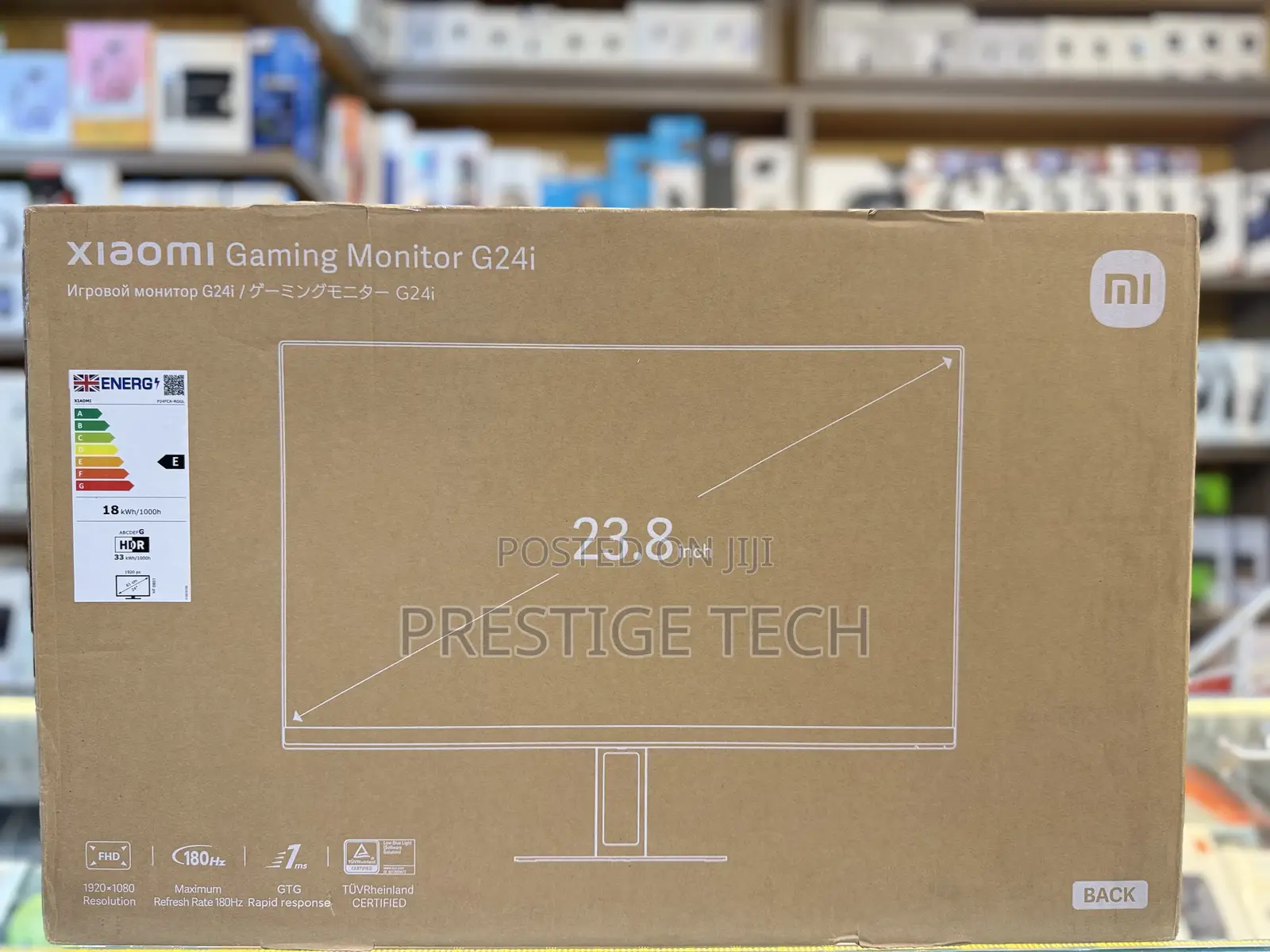 Xiaomi Mi Gaming Monitor G24i 24inch 180hz, 1ms Response, Fhd