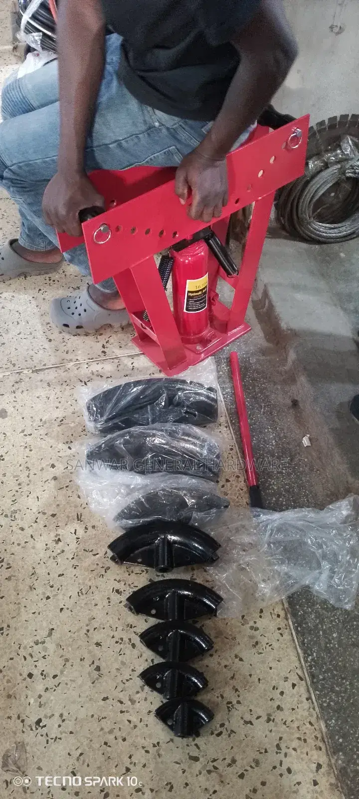 16tons,Hydraulic Pipe Benda.