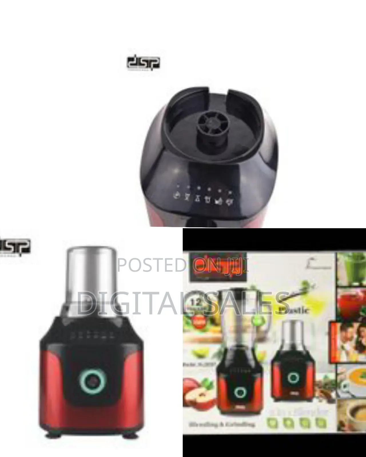 DSP 2 in 1 Super Ice Crusher Blender Grinder Mill Grater
