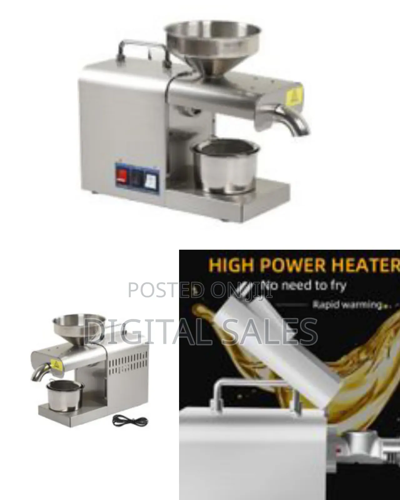 Edible Oil Press Machine Full Automatic Oil Extractor With Intelligent