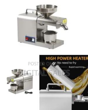 Edible Oil Press Machine Full Automatic Oil Extractor With Intelligent