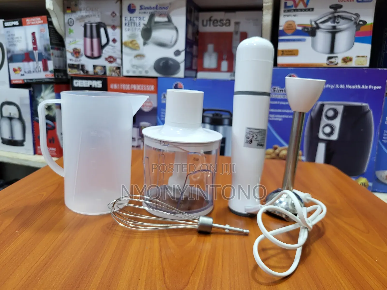 4 in 1 Ufesa Multi-Purpose Stainless Steel Hand Blender