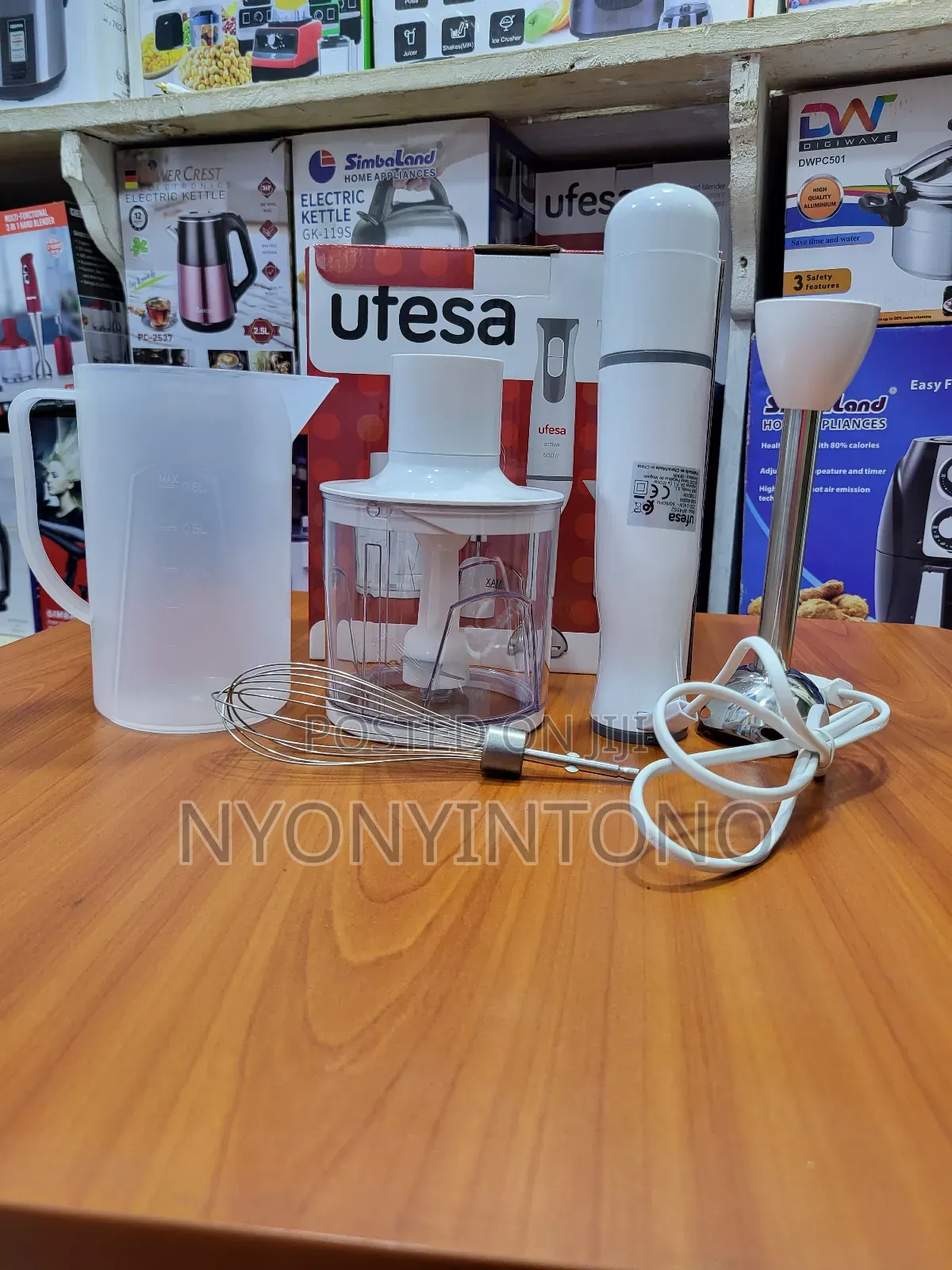 4 in 1 Ufesa Multi-Purpose Stainless Steel Hand Blender
