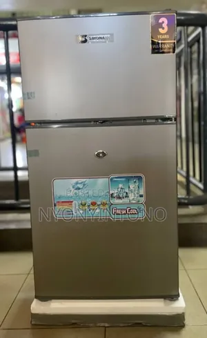 Savona 98liters Double Door Refrigerator With 3yrs Warranty