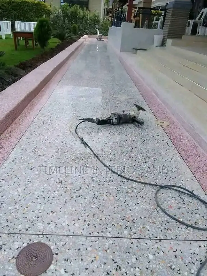 Elegant Cream Terrazzo Floor – Classy, Durable Perfectly Polished