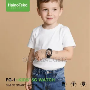 Hainoteko Fg-1 Kids Smart Watch With Sim Card, Front and Back Camera