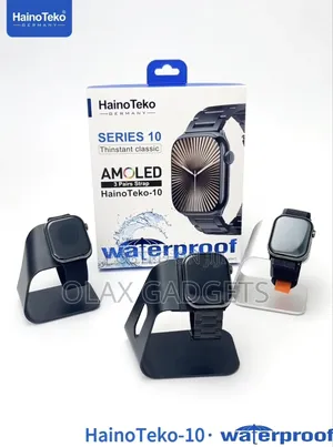 Hainoteko-10 Calling Smart Watch With Amoled Display and 3 Straps