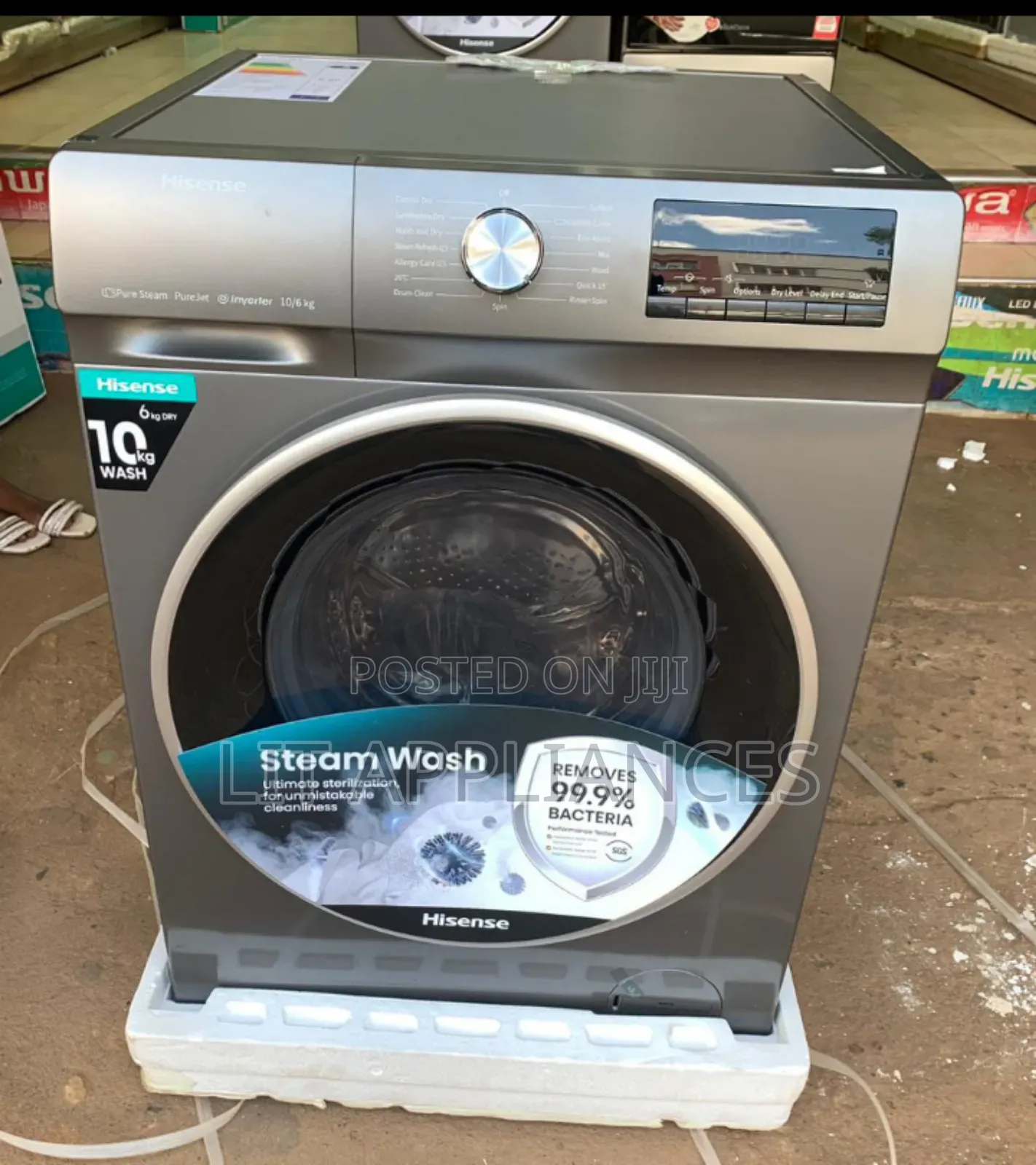 Hisense 10kg Wash and Dry Washing Machine.