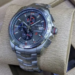 The Tag Heuer Carrera Calibre 16 Chronograph Senna Edition