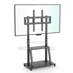 Metallic Conference Plasma Tv Stand Fot Tvs Upto 65"