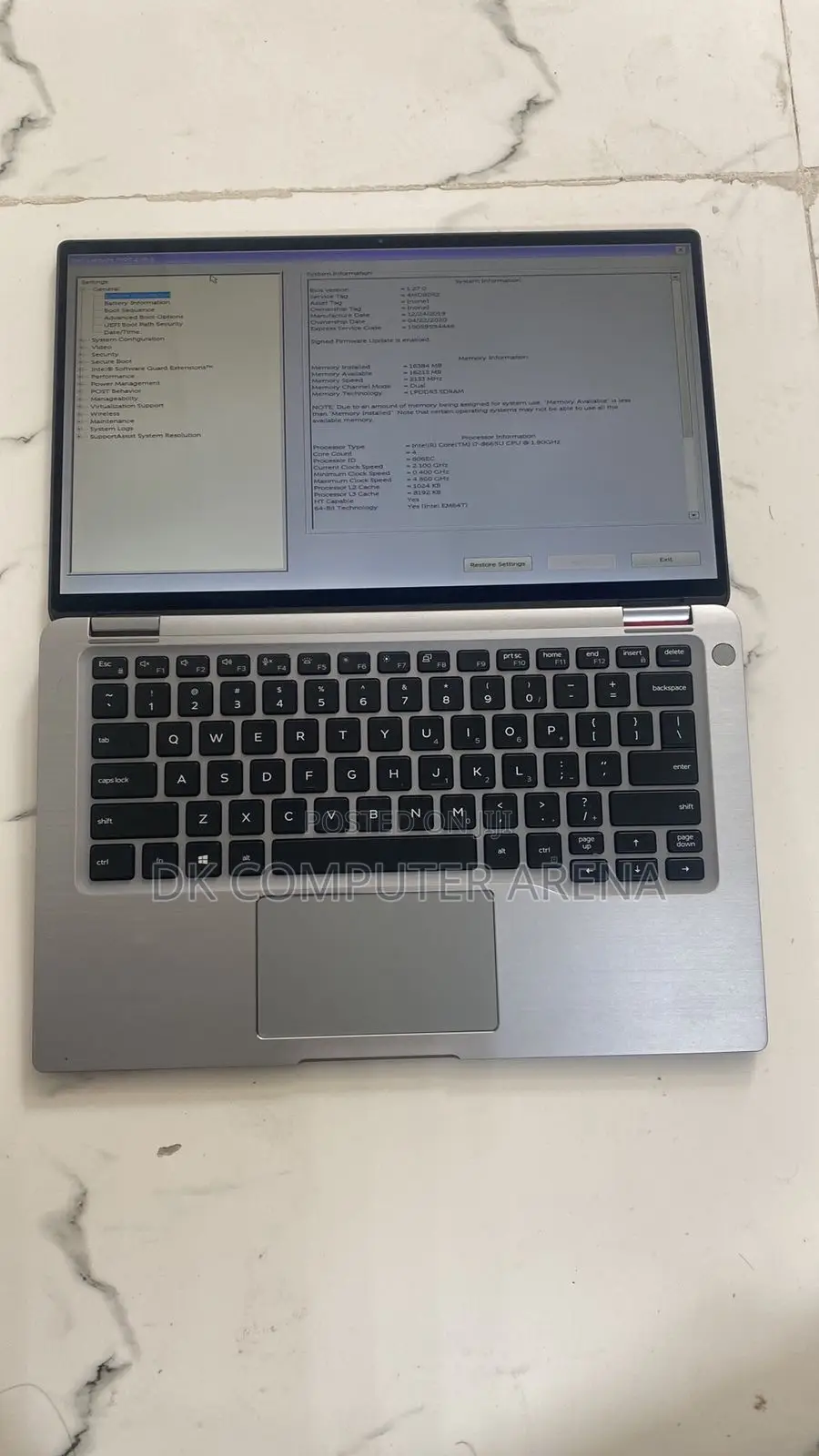 Laptop Dell Latitude 7400 16GB Intel Core I7 SSD 512GB