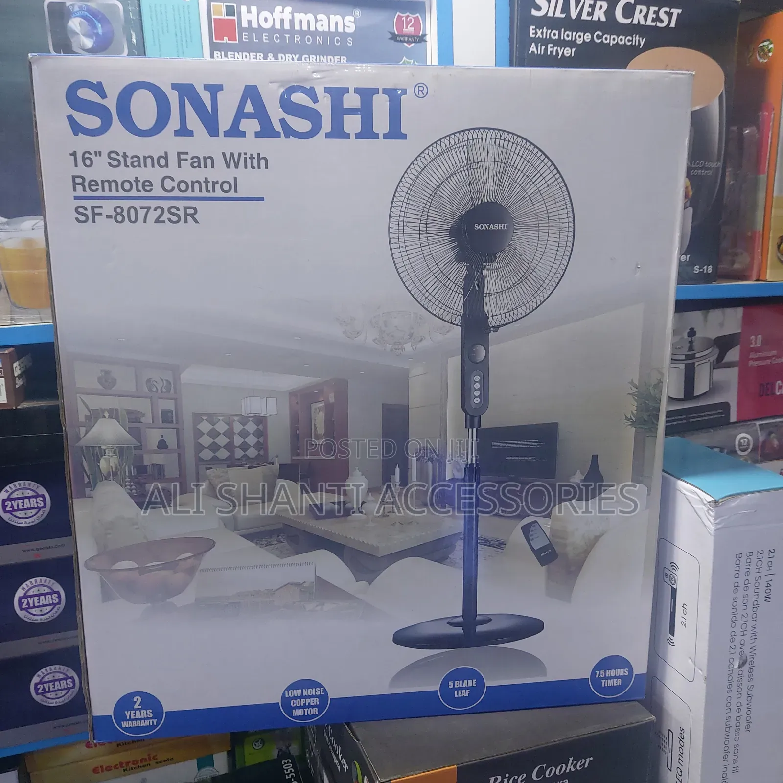 Sonashi Stand Fan With Remote