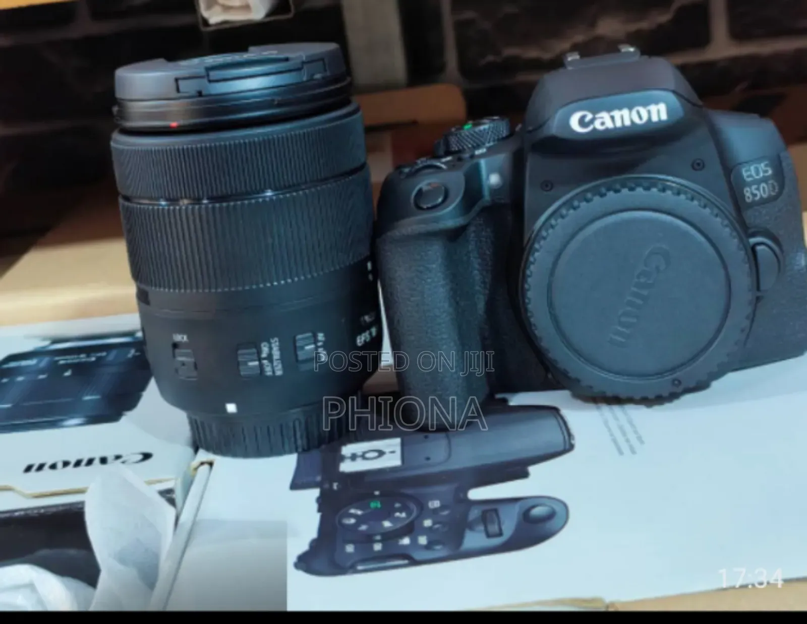 Canon Eos 850d With18-135mm