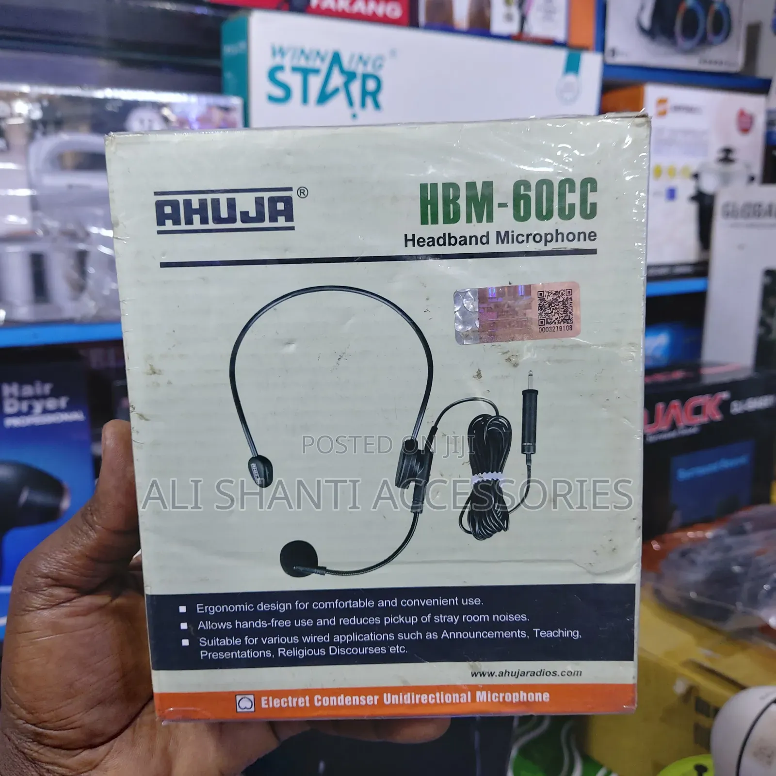 Ahuja Headband Wired Microphone