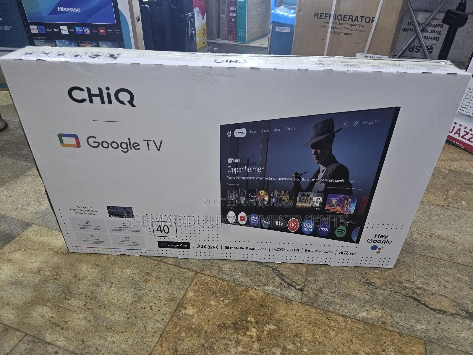 Chiq 40 Inches Smart Android Tv