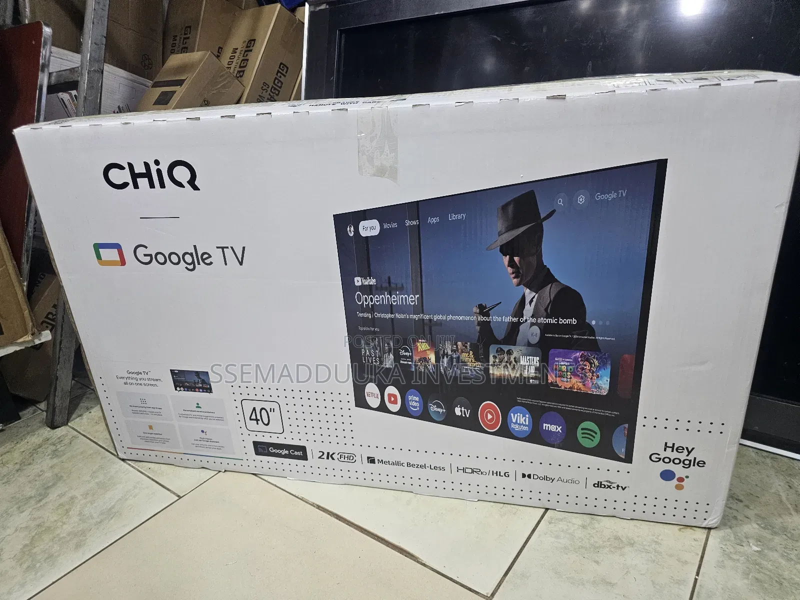 Chiq 40 Inches Smart Android Tv