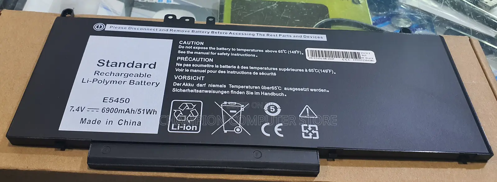 Dell G5m10 Battery Latitude 14 15 E5450 E5550 E5250 P48g001