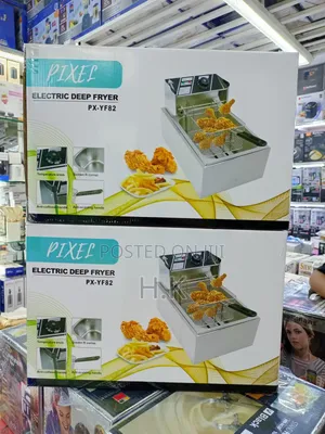 Pixel Electric Deep Fryer, Model Number Px-Yf82.