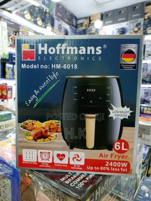 6l Hoffmans Hm-6018 Air Fryer.