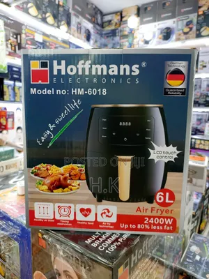 6l Hoffmans Hm-6018 Air Fryer.