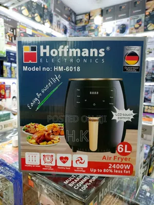 6l Hoffmans Hm-6018 Air Fryer.