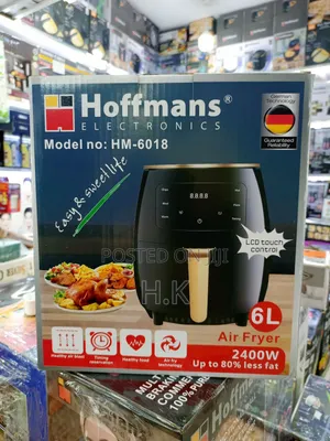 6l Hoffmans Hm-6018 Air Fryer.